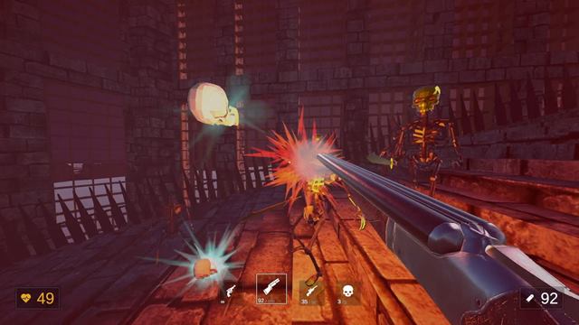 Real-time combat VFX