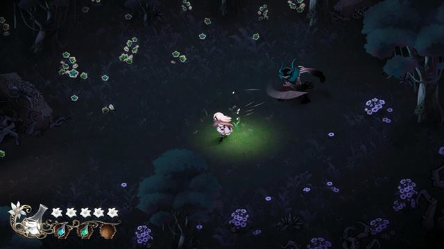 Apothecary's Dungeon — custom GPU-instanced grass and vegetation